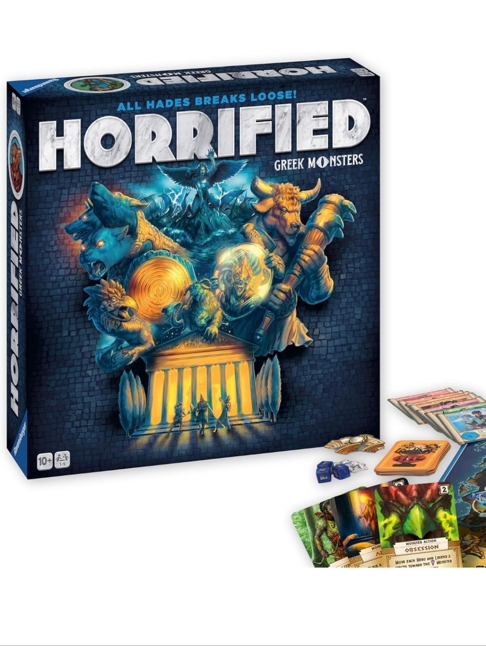 Ravensburger Horrified Games - Greek Monsters - Strategy Board Game